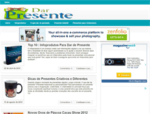 Tablet Screenshot of darpresente.net